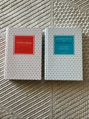 Mastering the Art of French Cooking - Complete Set volumes one and two.
